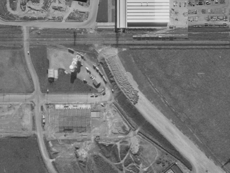 McAlpine Street from the air, 1970-1974