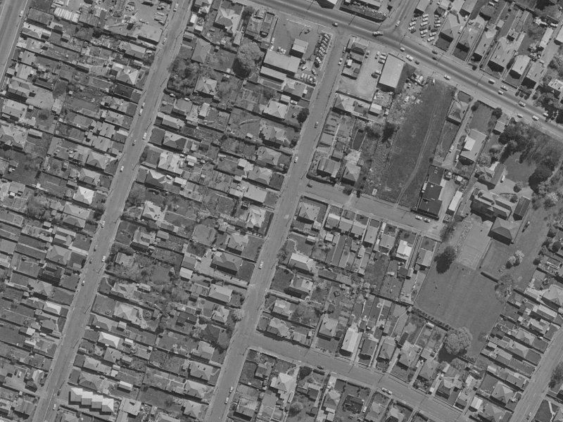 90 Grafton Street from the air, 1970-1974