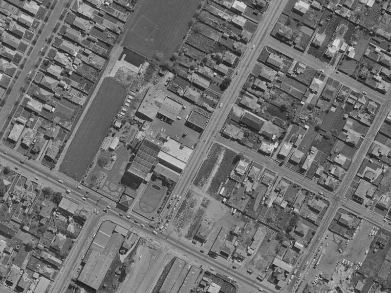 21c Aldwins Road from the air, 1970-1974