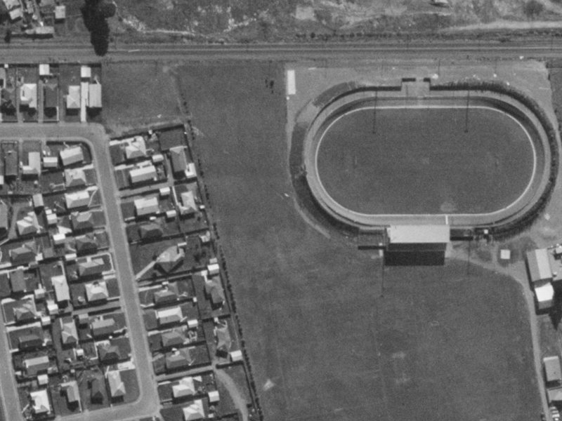 44A Kathleen Crescent from the air, 1970-1974