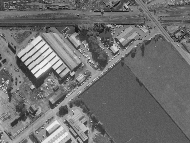 35E Lunns Road from the air, 1970-1974