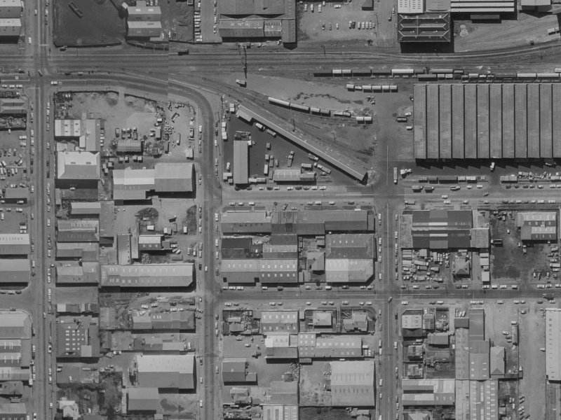 6 Cass Street from the air, 1970-1974
