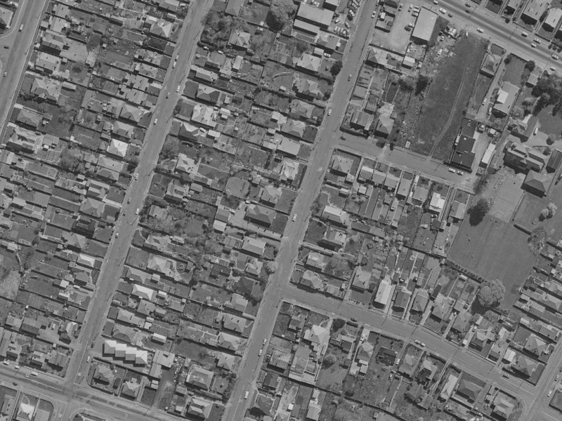 89A Grafton Street from the air, 1970-1974