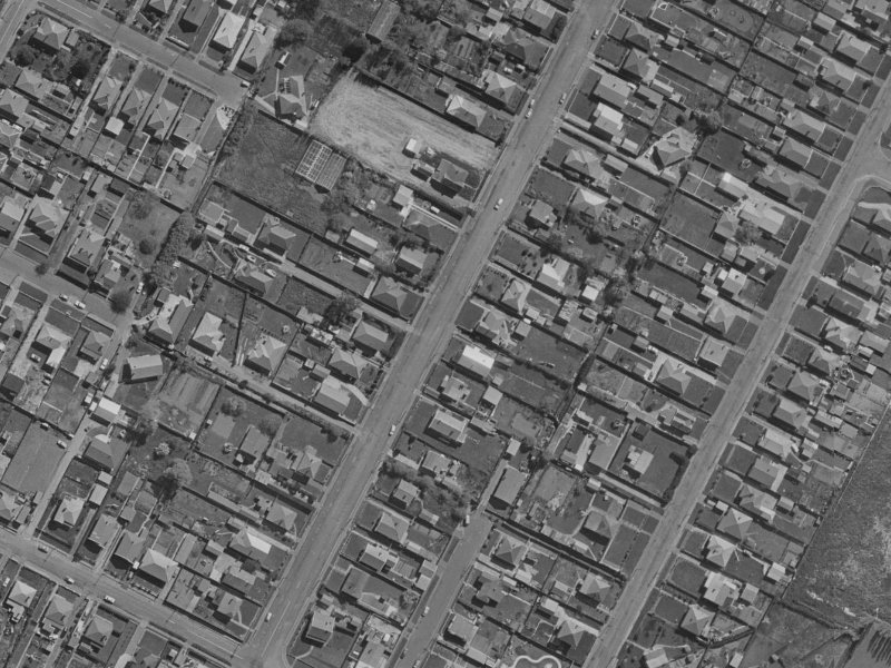 44 Mackworth Street from the air, 1970-1974