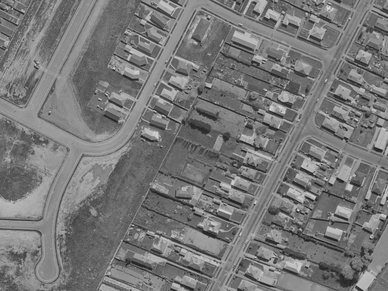 61 Tilford Street from the air, 1970-1974