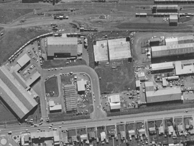14 Chappie Place from the air, 1970-1974