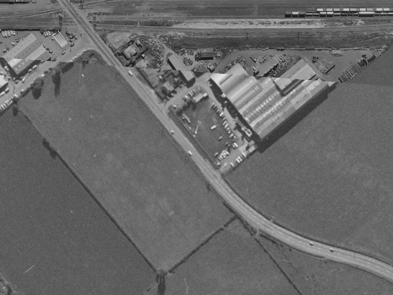 240A Annex Road from the air, 1970-1974