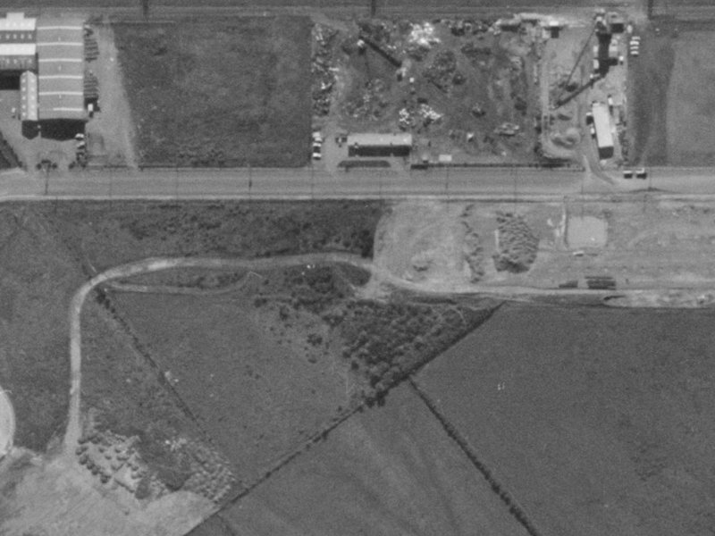Mcalpine Street from the air, 1970-1974