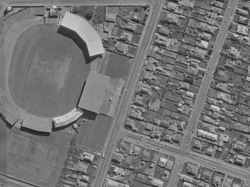 409 Wilsons Rd North from the air, 1970-1974