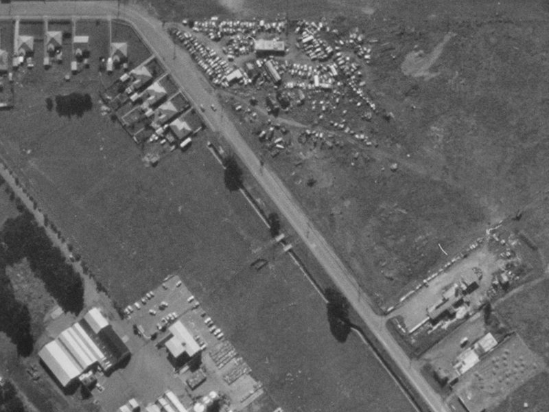 21 Hayton Road from the air, 1970-1974