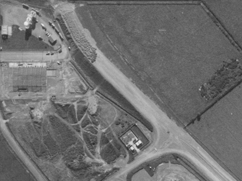 9 Tenahaun Place from the air, 1970-1974