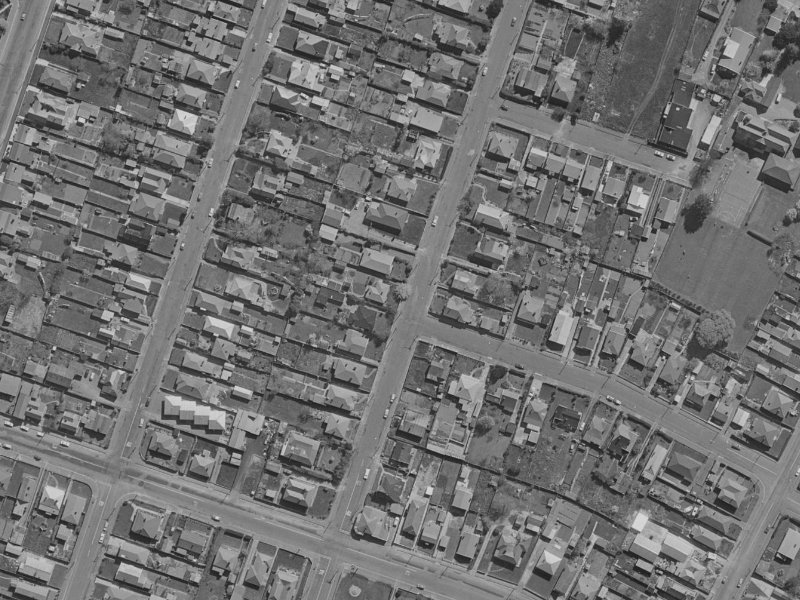 83A Grafton Street from the air, 1970-1974