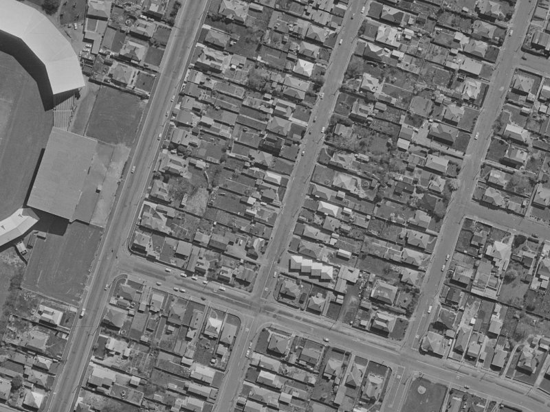 70 Barbour Street from the air, 1970-1974
