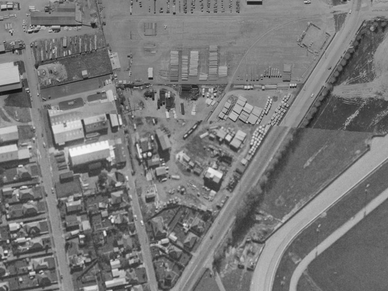 6 Moncur Place from the air, 1970-1974