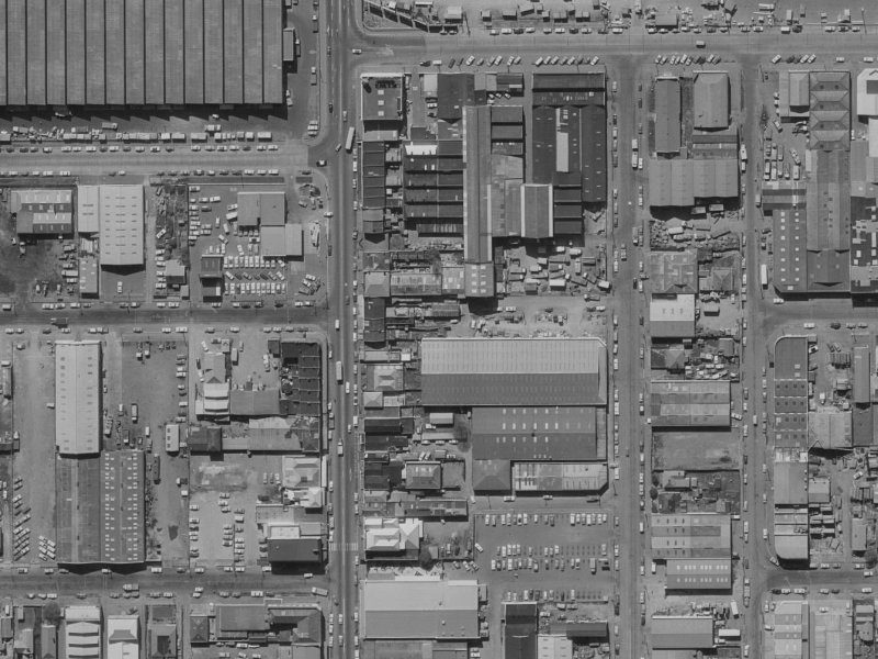 10 Byron Street from the air, 1970-1974