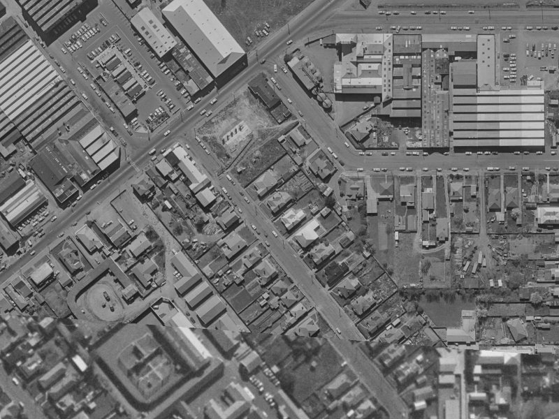 17 Dickens Street from the air, 1970-1974