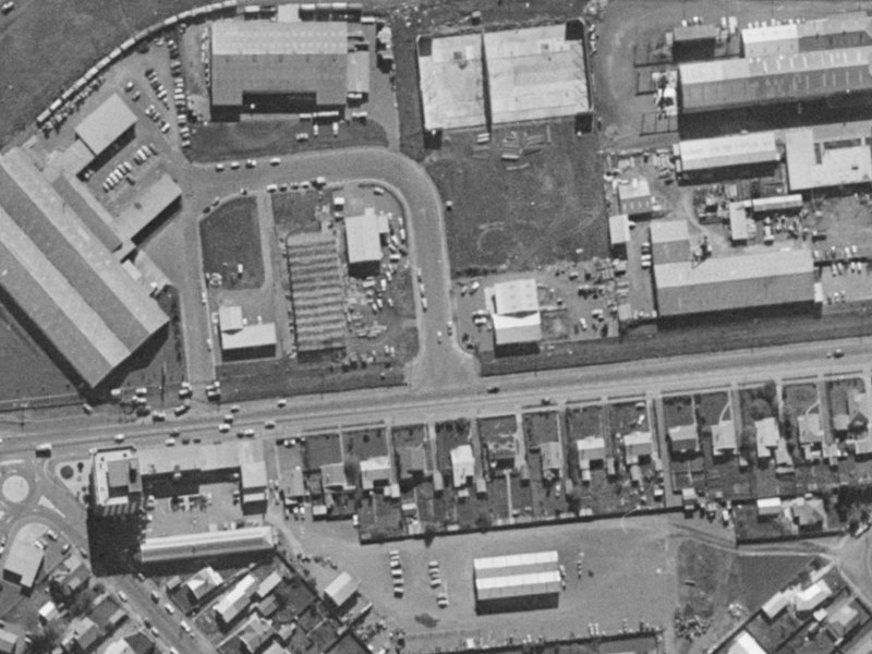 6 Chappie Place from the air, 1970-1974