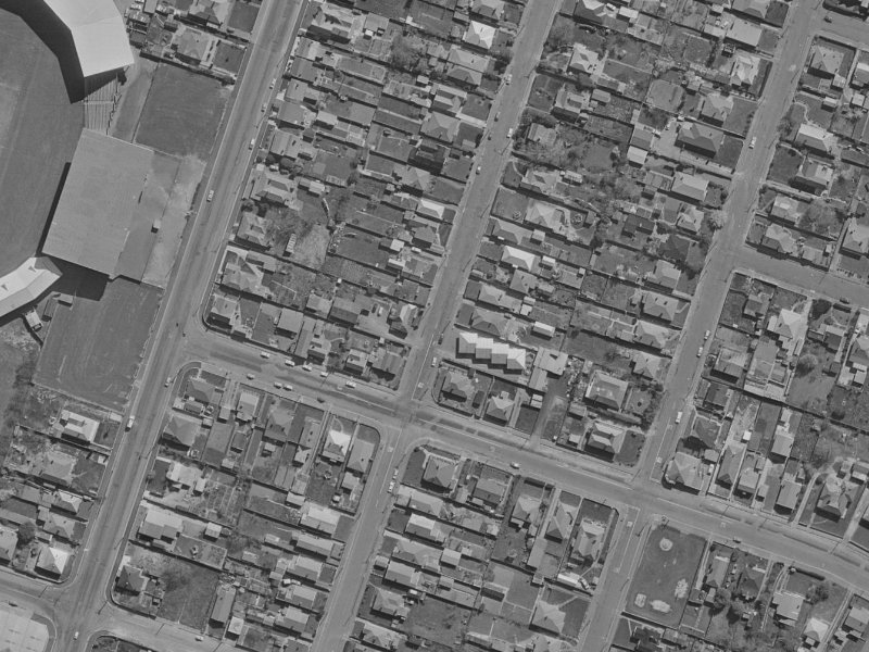 62 Barbour Street from the air, 1970-1974