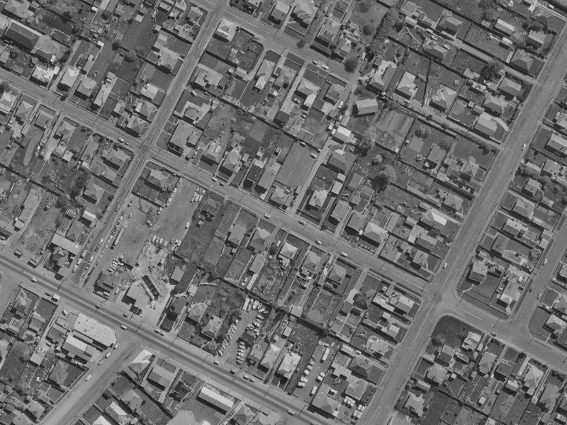 33D Matlock Street from the air, 1970-1974