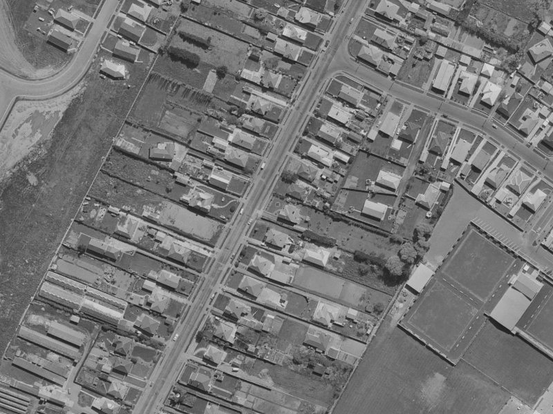 54 Tilford Street from the air, 1970-1974