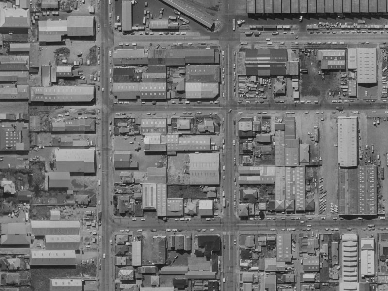 107 Durham Street South from the air, 1970-1974