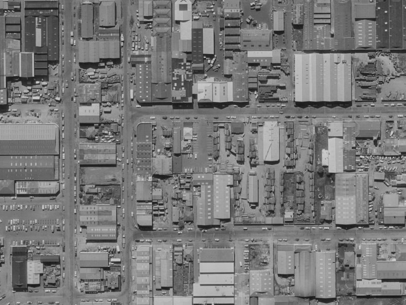 28B Byron Street from the air, 1970-1974