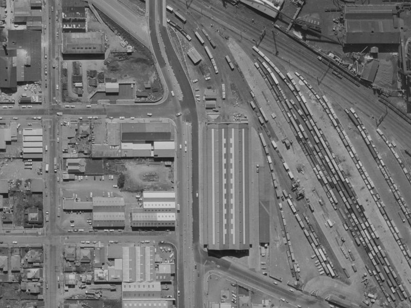228 Waltham Road from the air, 1970-1974