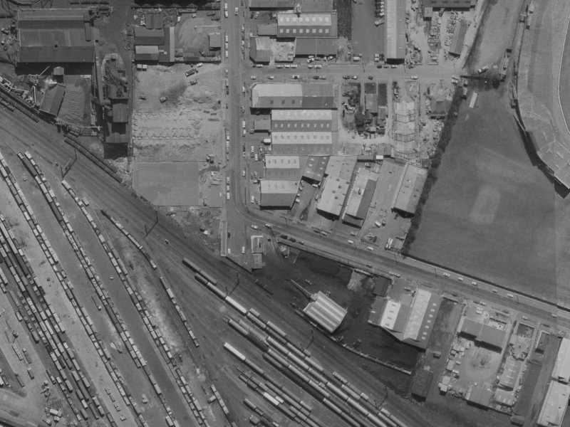 7 Lismore Street from the air, 1970-1974