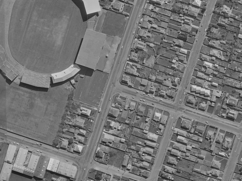 9 Charles Street from the air, 1970-1974