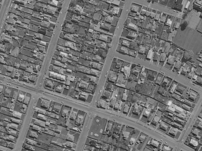 69A Grafton Street from the air, 1970-1974