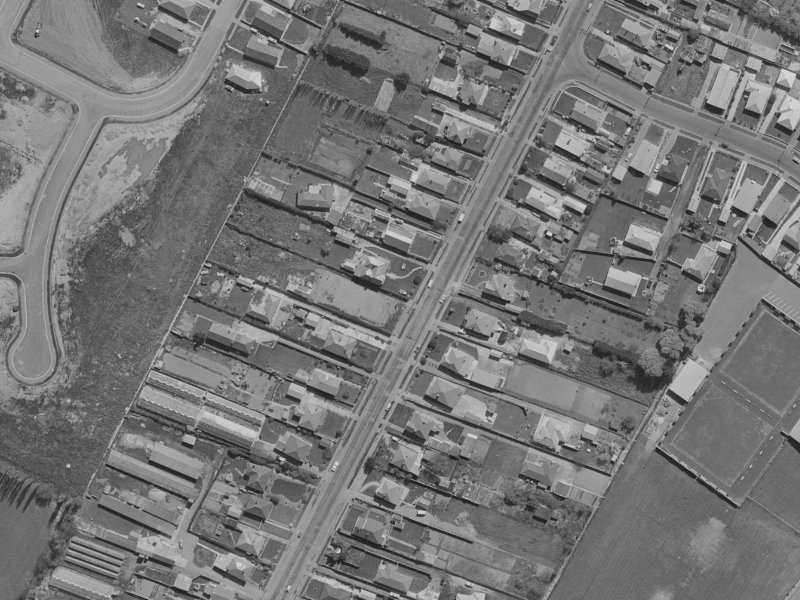 49 Tilford Street from the air, 1970-1974