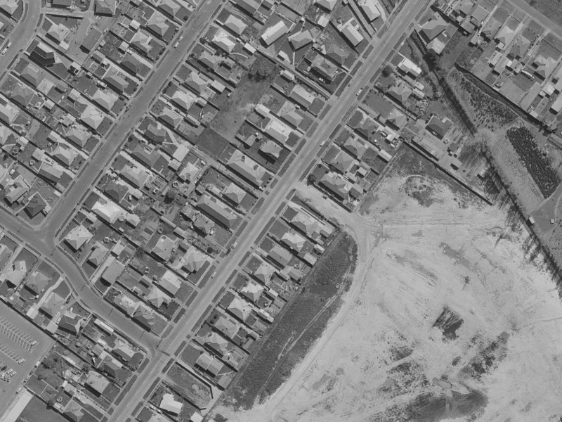 84 Hargood Street from the air, 1970-1974
