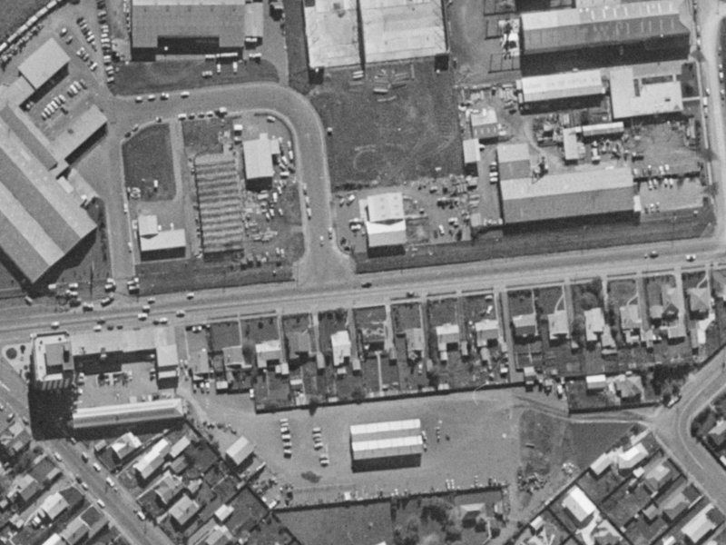 2F Chappie Place from the air, 1970-1974