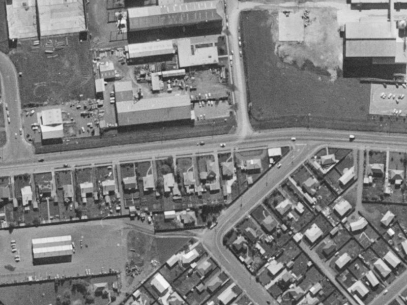 349 Main South Road from the air, 1970-1974