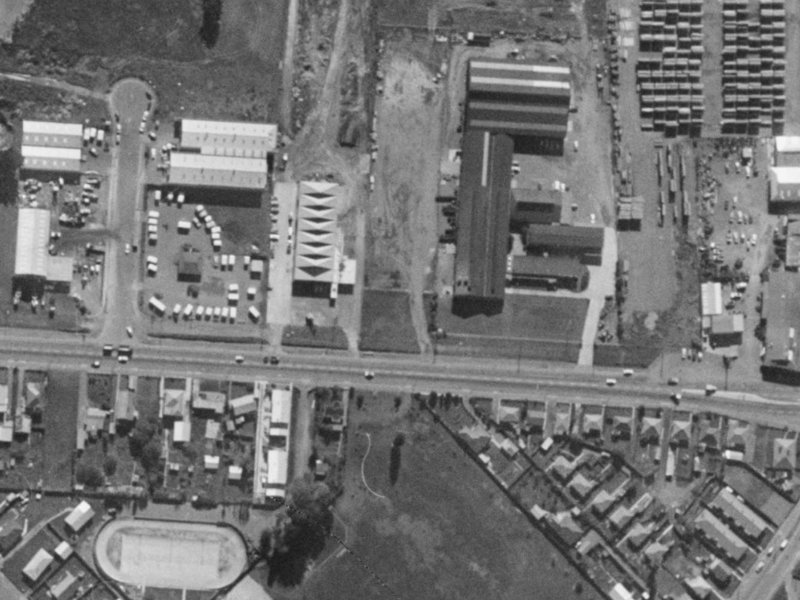 260 Main South Road from the air, 1970-1974
