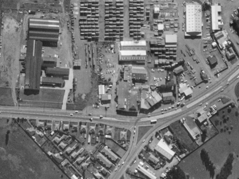 236d Main South Road from the air, 1970-1974