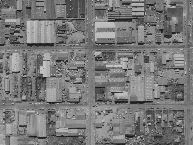 86 Gasson Street from the air, 1970-1974