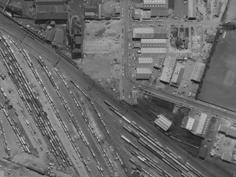 24 Lismore Street from the air, 1970-1974