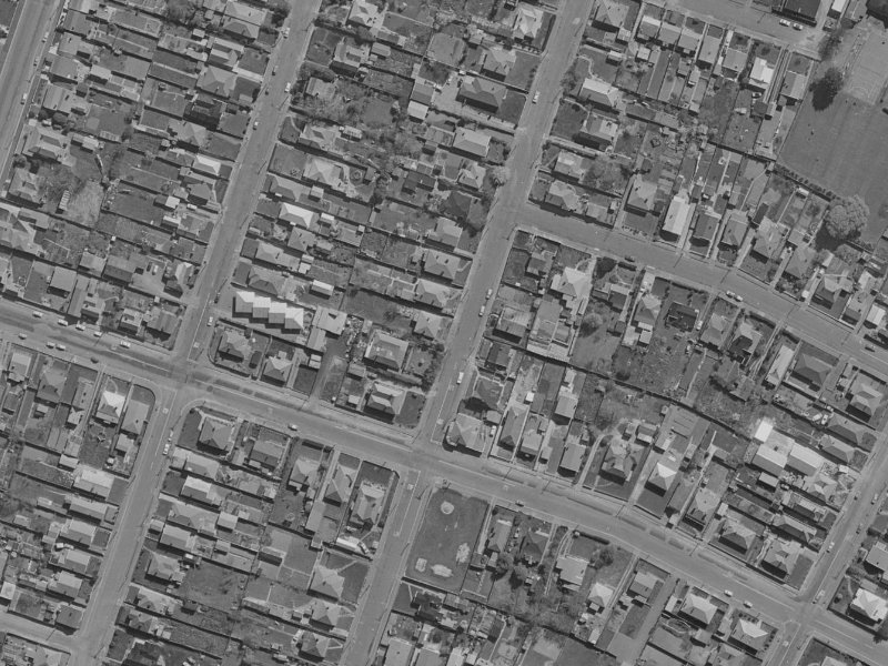 65A Grafton Street from the air, 1970-1974