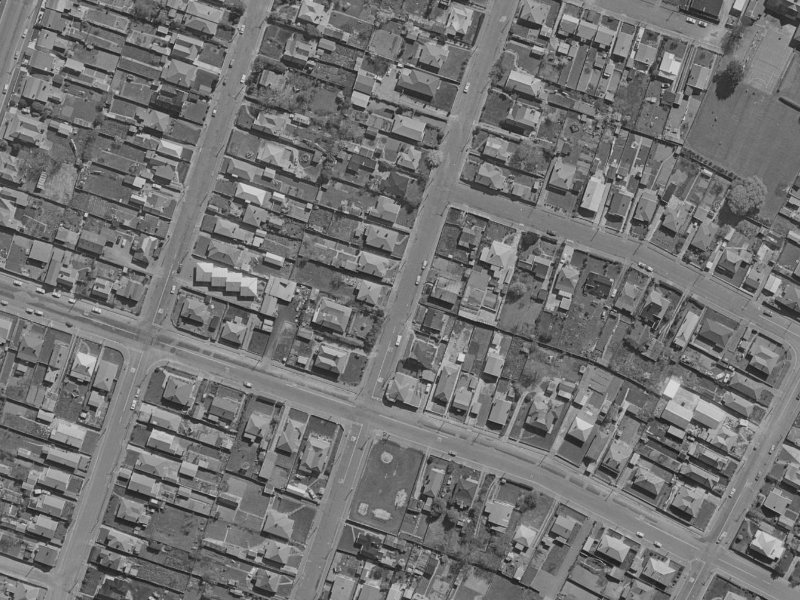 61 Grafton Street from the air, 1970-1974