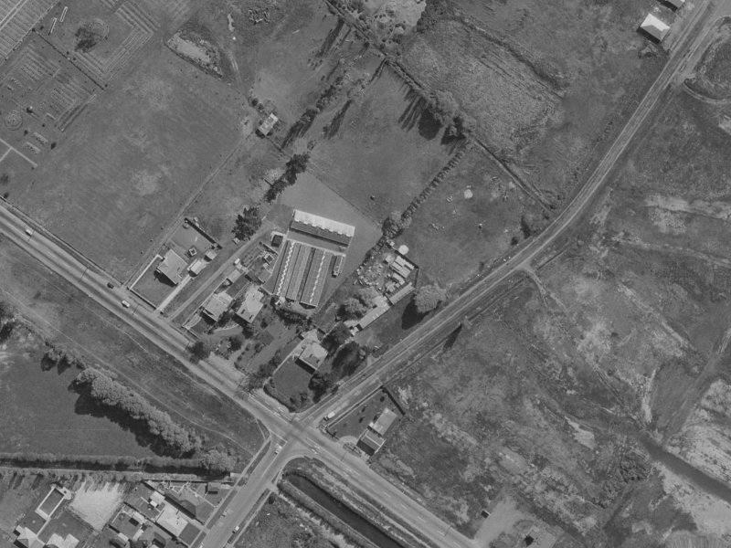 127 Saint Johns Street from the air, 1970-1974