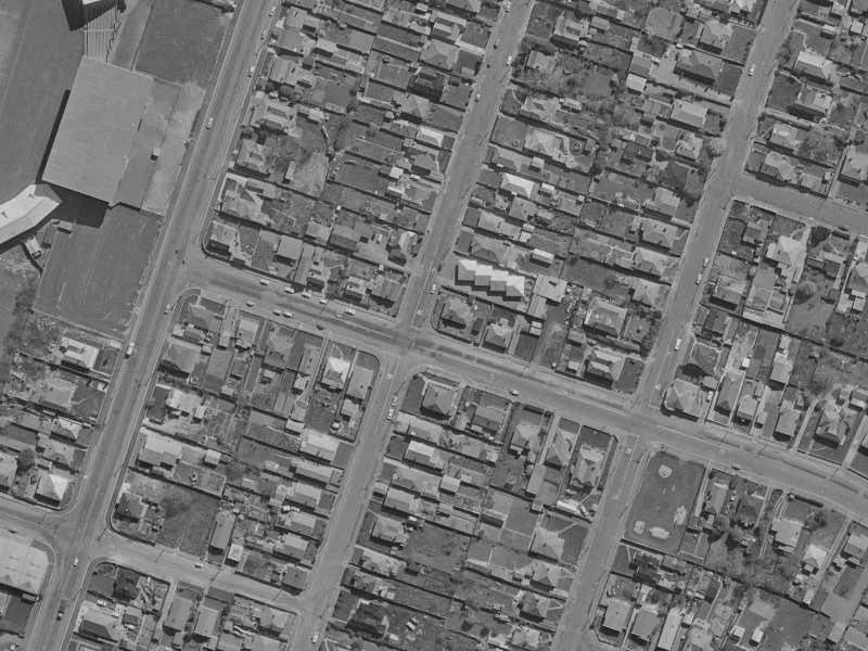 60 Barbour Street from the air, 1970-1974