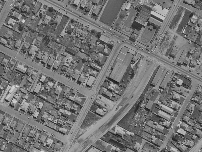 21A Isabella Place from the air, 1970-1974