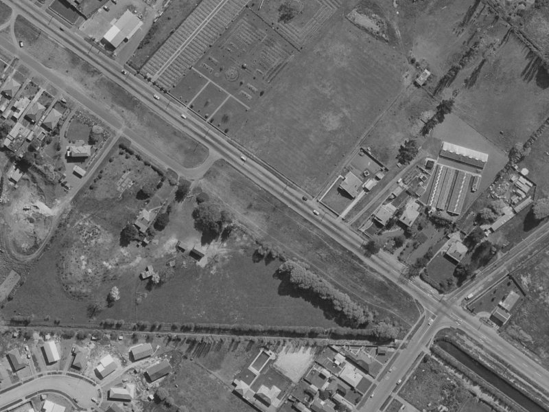 510 Linwood Avenue from the air, 1970-1974
