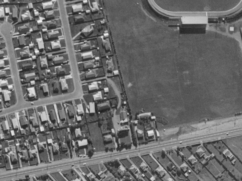 30 Kathleen Crescent from the air, 1970-1974