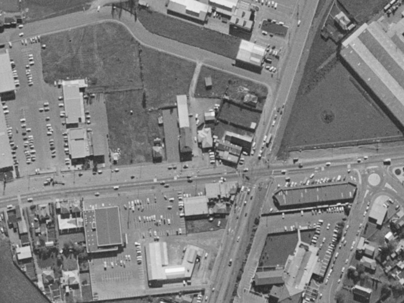 418A Main South Road from the air, 1970-1974