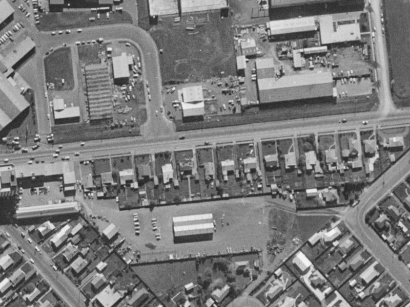 363 Main South Road from the air, 1970-1974