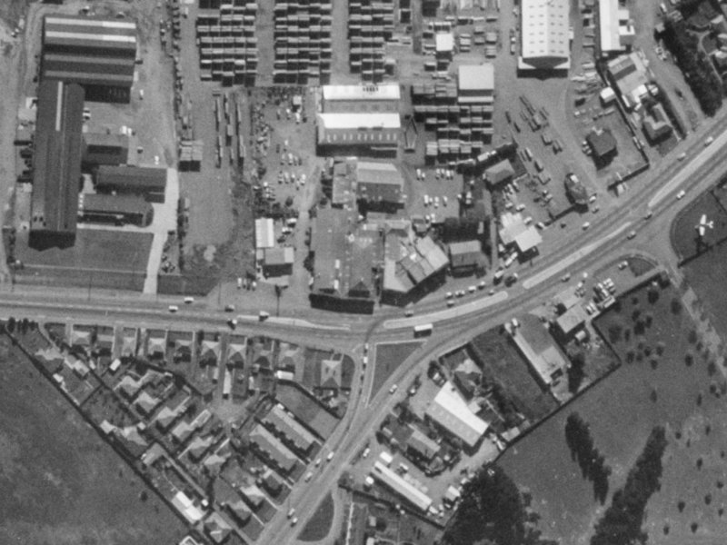 236 Main South Road from the air, 1970-1974
