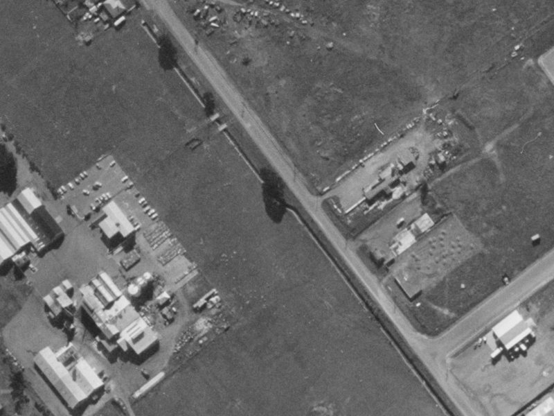 64a Hayton Road from the air, 1970-1974