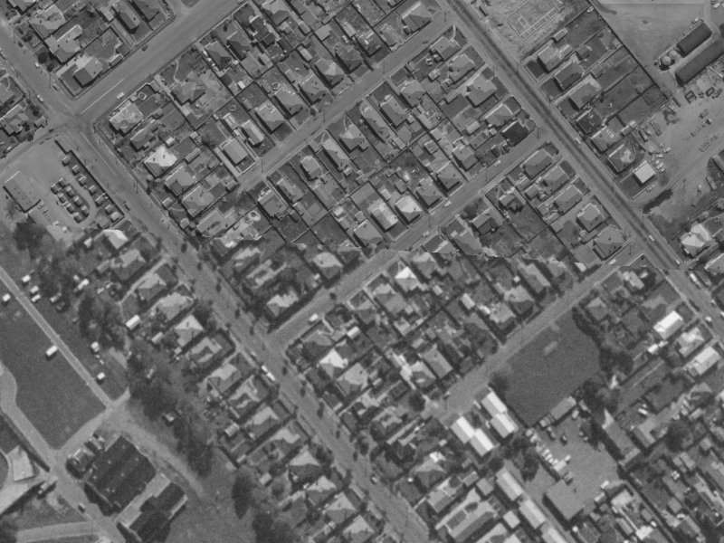 20A Chatham Street from the air, 1970-1974